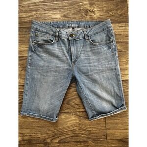 River Island Brand From UK Blue Jean Shorts Size 36 Skinny
